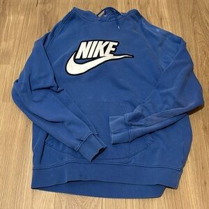 Men’s blue Nike hoodie - size L